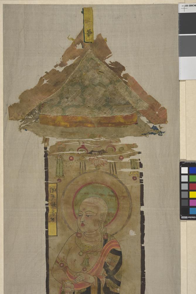 图片[3]-banner; painting; 幡(Chinese); 繪畫(Chinese) BM-1919-0101-0.125-China Archive